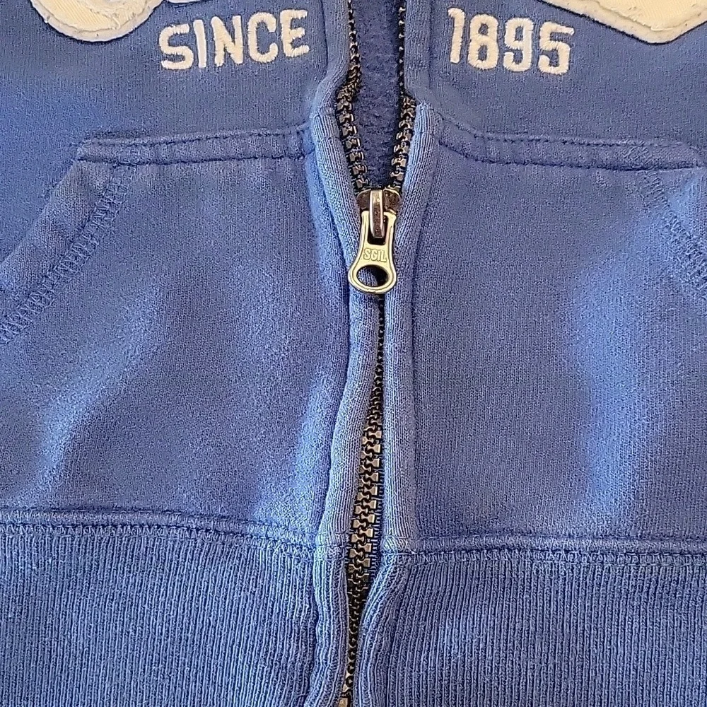 OshKosh Toddler Zipup Blue Hoodie Size 2T